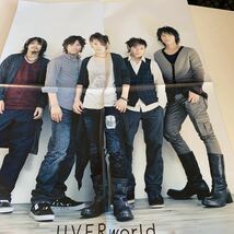 yf265 バックステージパス UVERworld 2009年 音楽 ロック J-POP バンド 楽器 邦楽 オリコンチャート ポスター GLAY flumpool 清木場俊介_画像3