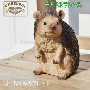  Cheer full f lens hedgehog. Fred gardening miscellaneous goods ornament animal 