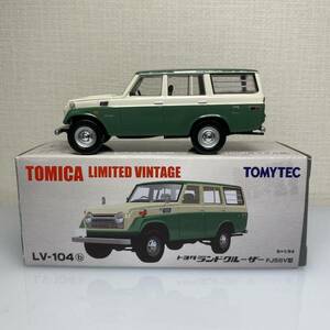 [ safety packing 350 jpy ~] Tomica Limited Vintage #LV-104b Toyota Land Cruiser FJ56V type ( green )