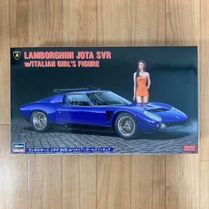 ハセガワ 1/24 ランボルギーニ イオタ SVR w/イタリアンガールズ フィギュア プラモデル