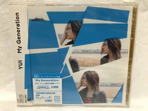 YUI / My Generation 特殊コーティング仕様 新品未開封 CD ケース割れ A173