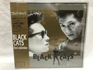 BLACK CATS black Cat's tsu rockabilly Best Sellection shrink crack equipped new goods unopened CD A148