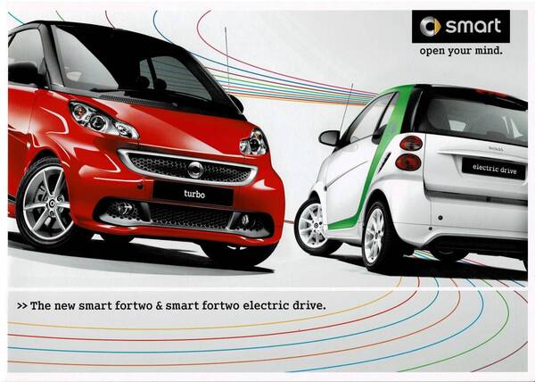 スマート smart fortwo & smart fortwo electric drive. カタログ 2012年5月