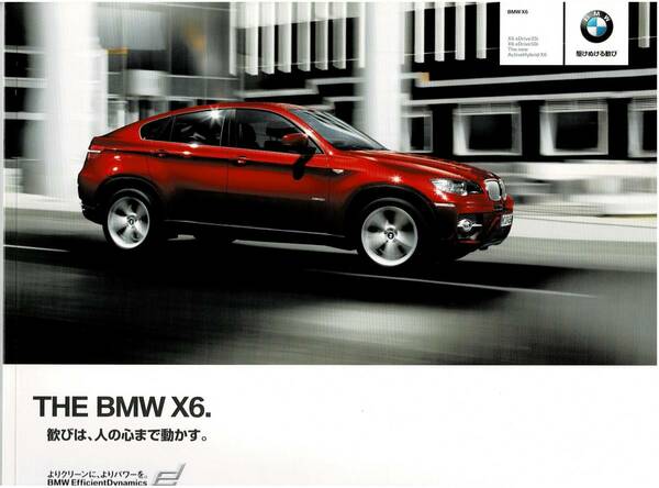 BMW 　X6　カタログ 　2010年11月