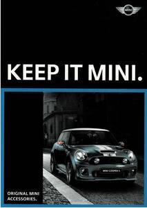 MINI * KEEP IT MINI. оригинал аксессуары каталог 2012 год 8 месяц 