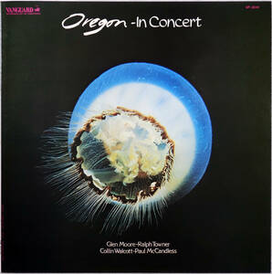 ◆OREGON/IN CONCERT (JPN LP) -Collin Walcott, Ralph Towner, Paul McCandless, Glen Moore