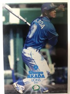 красный рисовое поле .. Seibu лев z293 BBM 2000 Baseball журнал
