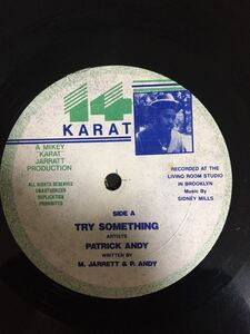 patrick andy-try something/mikey jarrett-teach them something