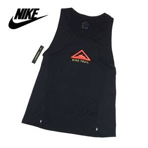 新品 Mサイズ ナイキ レディース ランニング タンクトップ ブラック NIKE TRAIL ウィメンズ シティ スリーク トレイル タンク CU6259-010