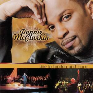 貴重廃盤 Donnie McClurkin Live in London & More　ミリオンセラーのライブ盤　100万枚を超える大ヒットにしてステラ賞6部門受賞