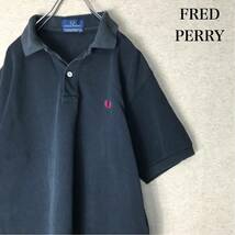 【FRED PERRY】フレッドペリー ポロシャツ ブラック_画像1