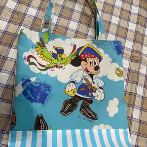 ミッキー 海賊柄レッスンバッグ