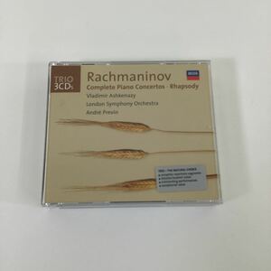 【CD】Rachmaninov Complete Piano Concertos・Rhapsody Vladimir Ashkenazy London Symphony Orchestra / Andre Previn 3枚組【ta02c】