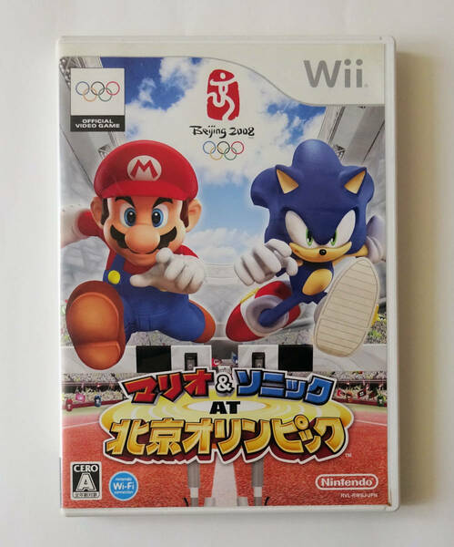 マリオ＆ソニックAT北京オリンピック MARIO & SONIC AT THE OLYMPICS ★ NINTENDO WII/WII U