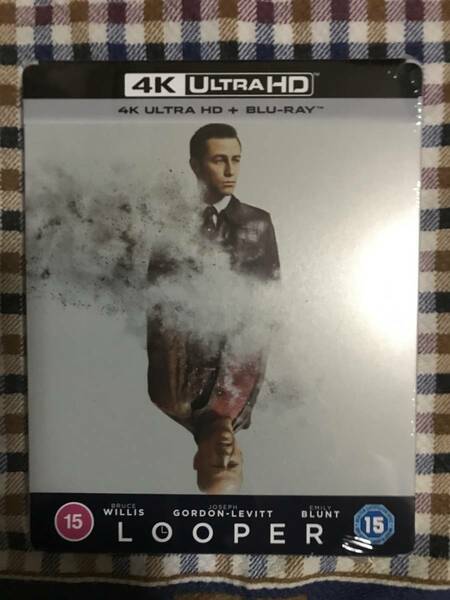 ★新品未開封★スチールブック★4k ultra HD & blu-ray★ルーパー　Looper★ジョセフ・ゴードン・レビット===ブルース・ウィリス