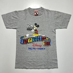 1990s Disney Mickey Mouse MGM Studios Print Tee 1990年代 ディズニー ミッキーマウス プリント 半袖Tシャツ Tシャツ G1330