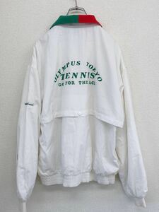 【希少】　オリンパス株式会社　女子テニス部　テニスチーム　チームジャケット　トレーニングウェア　レディース　LLサイズ　非売品