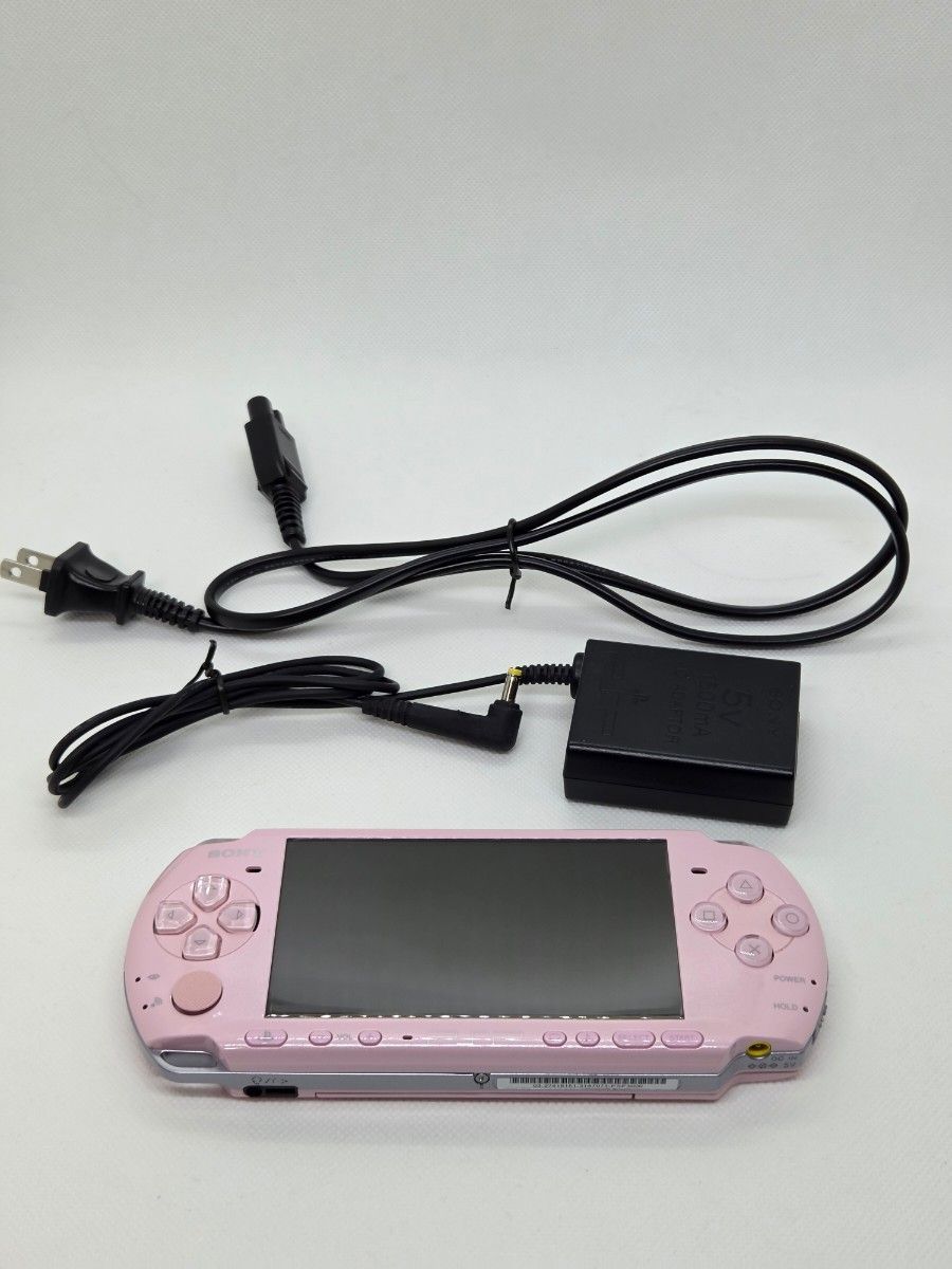 ■ソフト読み込み確認済み■SONY プレイステーションポータブル PSP-3000 ブロッサム・ピンク 