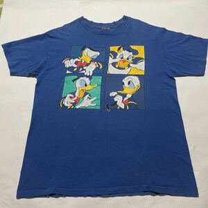 【XLサイズ】80or90年代 ドナルドダックTシャツ ディズニー ウォルトディズニー WALT DISNEY