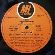 【LP】ARGENTINA盤 - Los Cantores De Quilla Huasi Aqu Estn Los Cantores De Quilla Huasi - Music Hall 2350 - *12_画像3