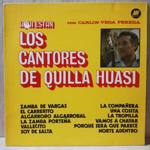 【LP】ARGENTINA盤 - Los Cantores De Quilla Huasi Aqu Estn Los Cantores De Quilla Huasi - Music Hall 2350 - *12