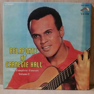 【LP】Harry Belafonte Belafonte At Carnegie Hall - SRA-5091 - *12