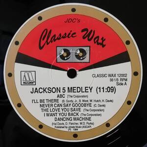 【12''】The Jackson 5 / Dazz Band / Rick James Jackson 5 Medley / Let It Whip / Give It To Me Baby - WAX 12002 - *12