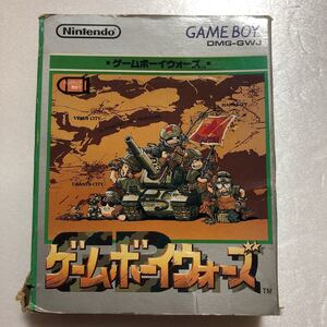 ゲームボーイ ゲームボーイウォーズ 箱 説明書付き