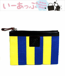  Loewe pouch ultimate beautiful goods yellow × blue yellow color × blue o640