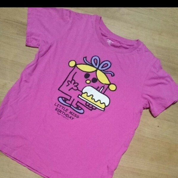 ユニクロ キッズ Mr.MEN LlTTlE MISS 女の子Tシャツ150