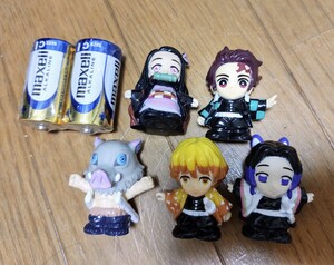 【新品 限定品】 鬼滅の刃 人形 ぬいぐるみ ストラップ 炭治郎竈門 禰豆子 我妻 善逸 伊之助 ソフビ 胡蝶 しのぶ すくい人形