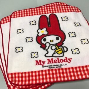 タオルハンカチ マイメロディ サンリオ ハンドタオル