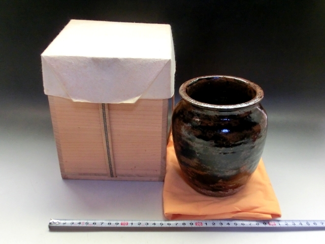 2025年最新】Yahoo!オークション -飴釉 壺の中古品・新品・未 2025年最新】Yahoo!オークション -飴釉 壺の中古品・新品・未