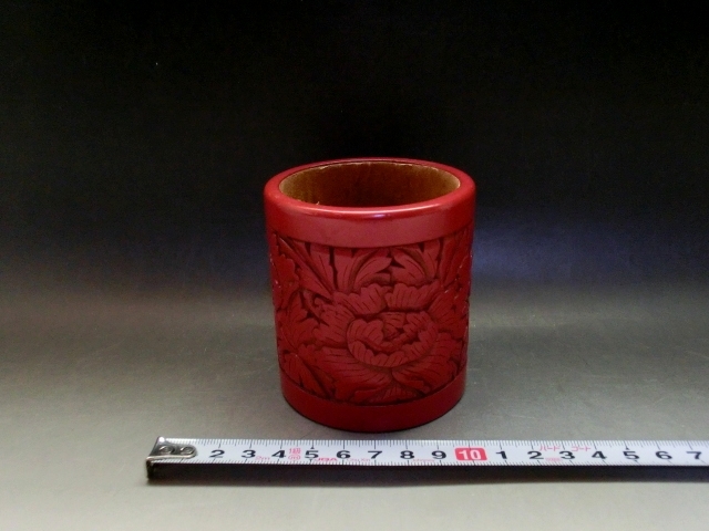ヤフオク! -筆筒 堆朱の中古品・新品・未使用品一覧