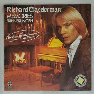 良盤屋 P-2144◆ＬP◆ドイツ盤-Jazz リチャード・クレイダーマン 思い出 Richard Clayderman Real Name Richard Clayderman 1979 送料480