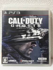 中古☆PS3 コール オブ デューティ ゴースト 吹き替え版 送料無料 箱 説明書 付き プレステ 3 プレイステーション FPS