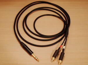 ★ 即決 MOGAMI NEGLEX 2534 RCA-ステレオフォンプラグ NP3X-B 変換ケーブル 3m Yケーブル 金メッキ NYS352AG ★