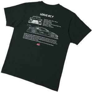 程度良好！◆SUPER GT レクサス LEXUS RC F 綿100地 半袖Tシャツ◆Mサイズ（身長165-168センチ位）
