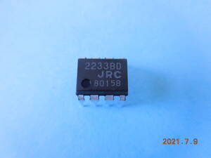 JRC NJM2233BD 2-INPUT SINGLE VIDEO SWITCH 10個1組 #313