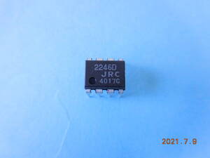 JRC NJM2246D 3-INPUT SINGLE VIDEO SWITCH W/6dB Amp.　100個1組 #314-2