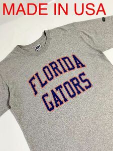 VINTAGE USA製 VINTAGE フロリダ大学 THE COTTON EXCHANGE FLORIDA GATORSフロリダ ゲーターズ ヘビーウェイト Tシャツ XL アメリカ製