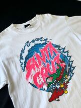 レア 90年代 ビンテージ NHS SANTA CRUZ サンタクルーズ ジムフィリップス 半袖Tシャツ メキシコ製 スケートT スケボー VINTAGE 90's_画像1