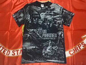 新品未使用　USMC US MARINES SEMPER FIELDS コットンTシャツ　Mサイズ