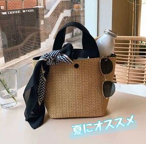 かごバッグ 夏 ハンドバッグ トートバッグ 夏 コンパクト 可愛い 折りたためる カゴバッグ お弁当入れ サブバッグ トート