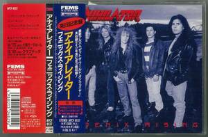 ANNIHILATOR　アナイアレイター ／ フェニックス・ライジング　　国内シングルＣＤ帯付　　検キー METALLICA ANTHRAX SLAYER MEGADETH 