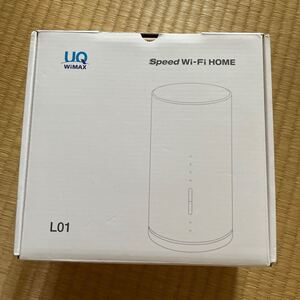Speed Wi-Fi HOME L01 ホワイト ホームルーター UQモバイル