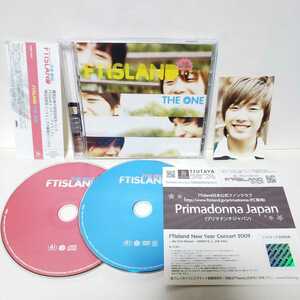 【超貴重!!!】FTISLAND★THE ONE★CD＋DVD 初回限定盤 トレカ付き(ミンファン)★美品 ホンギ ジェジン スンヒョン 