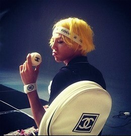  факт стандартный товар Chanel лента для волос G Dragon "надеты" 