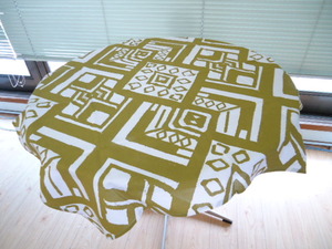 [KCM]cay-55* new goods *CAYHANE/ tea i is neAminaamina collection jipsi tablecloth 100×100 IDSP91A6 khaki / beige India made 