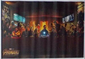 kb186 アベンジャーズ最後の晩餐ポスター40ｘ60ｃｍ